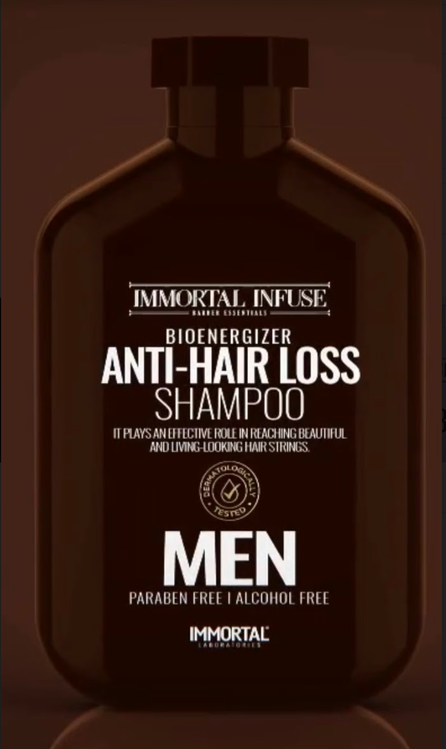 Immortal Infuse Bioenergizeor ANTI-HAIR LOSS Shampoo 500ml