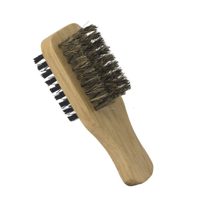 Boar Bristle Wooden Hair and Beard Brush