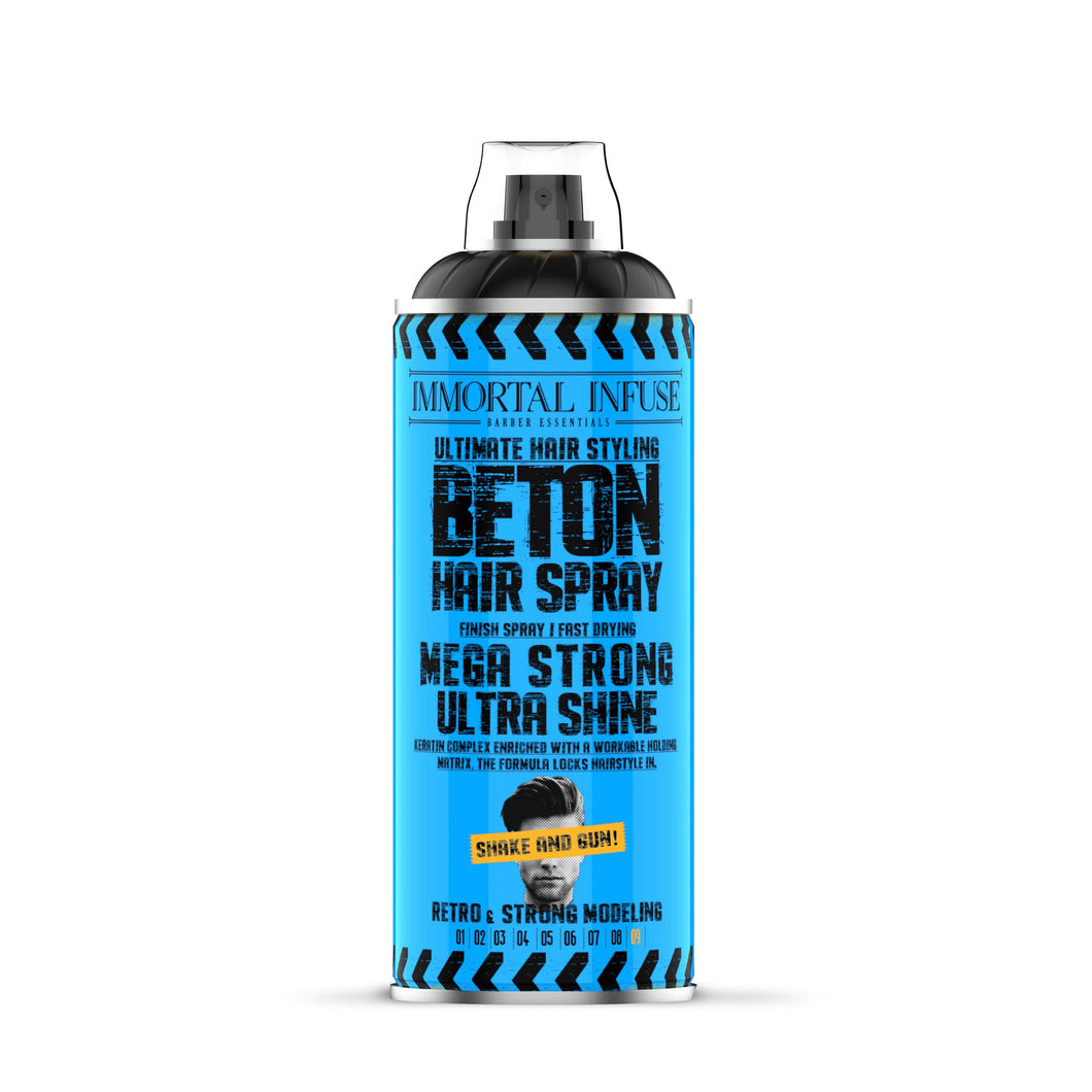Immortal Beton Hairspray – MEGA STRONG – ULTRA SHINE 400ml