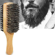 Load image into Gallery viewer, Boar Bristle Wooden Hair and Beard Brush
